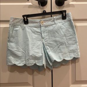 Preppy Lilly Pulitzer Seersucker shorts